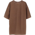 T-shirt con logo in marrone carhartt wip - uomo 