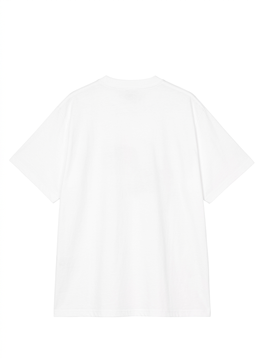 T-shirt Cheese Toast in bianco 