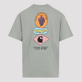 T-shirt Grapes in verde salvia 