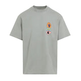 T-shirt Grapes in verde salvia 