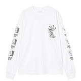 T-shirt playing cards in bianco carhartt wip - donna 