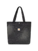 Borsa tote in denim nero