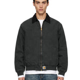 Giacca con zip OG Santa Fe in verde 