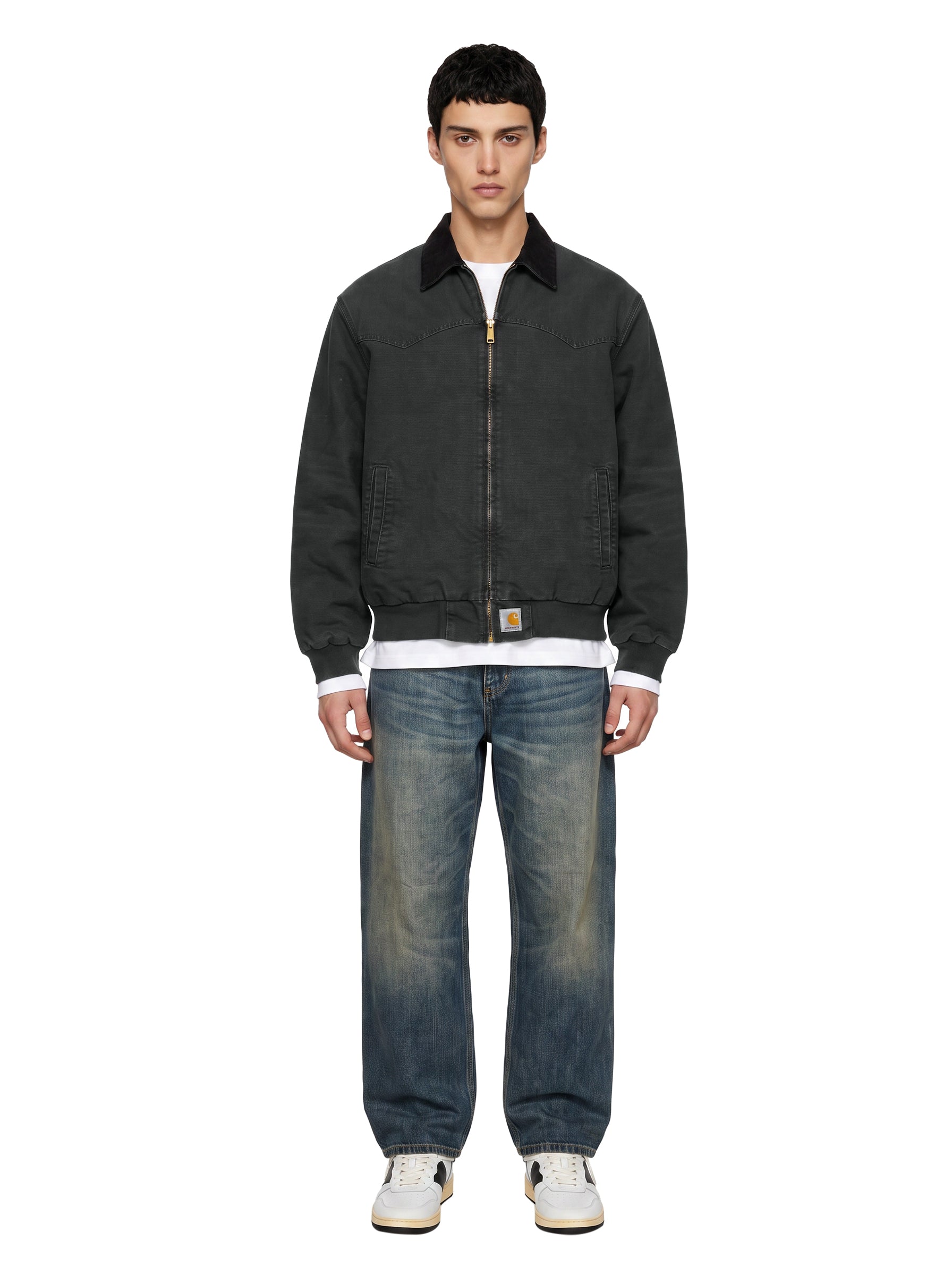 Giacca con zip OG Santa Fe in verde 