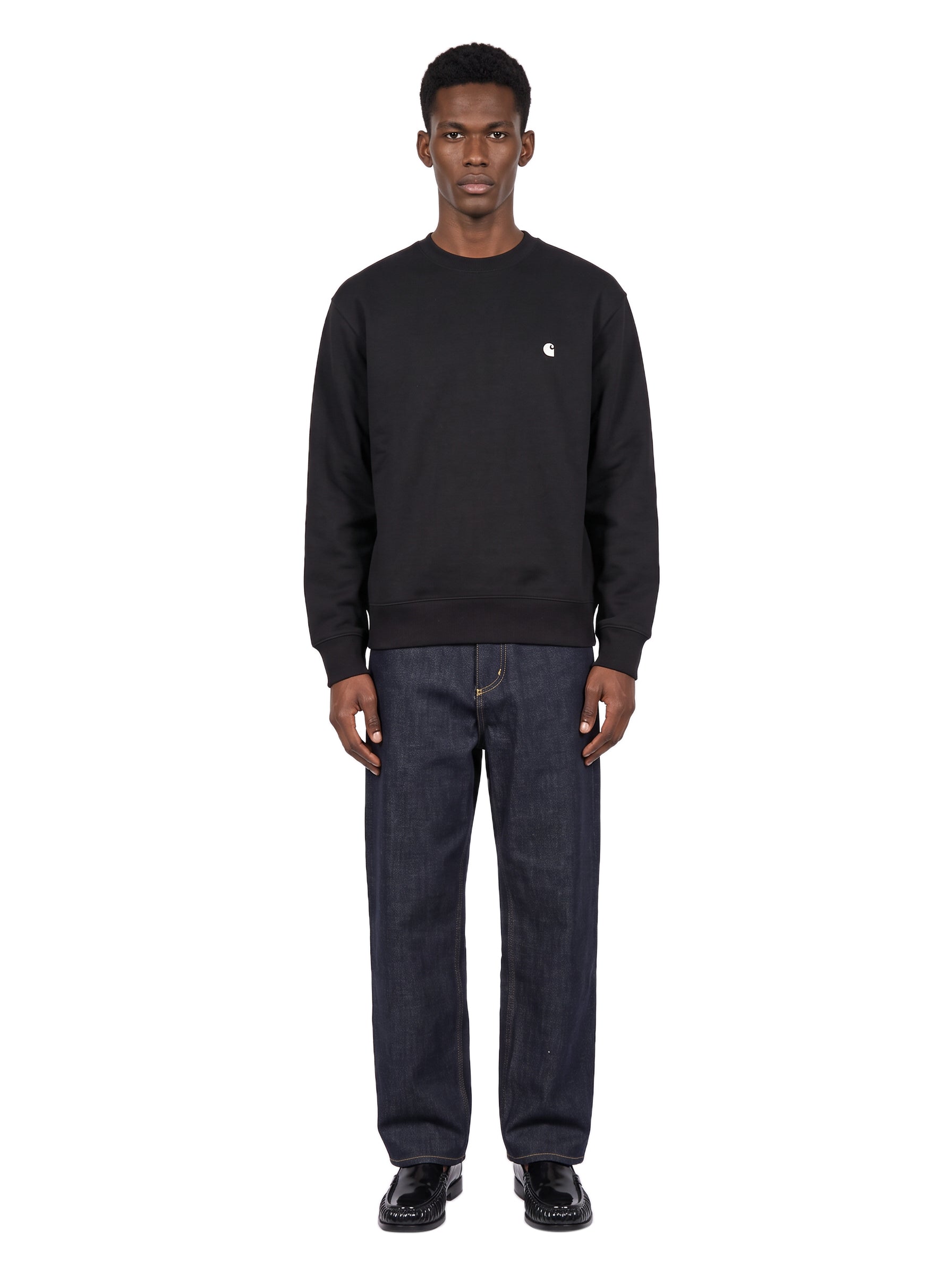 Felpa Mack in nero 