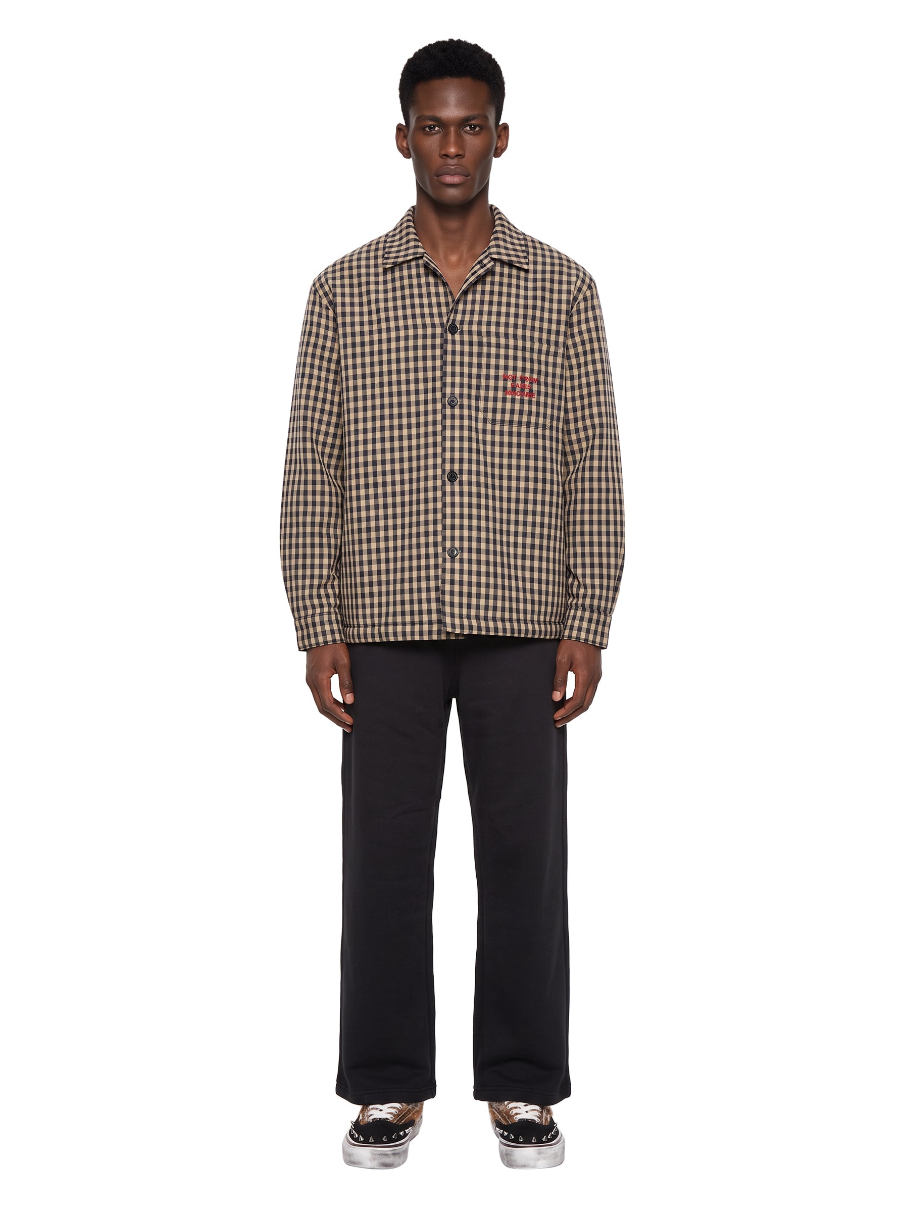 Pantaloni Mack in nero 