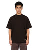 T-shirt Chapter Script in marrone scuro