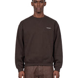 Felpa Ebbert in marrone 