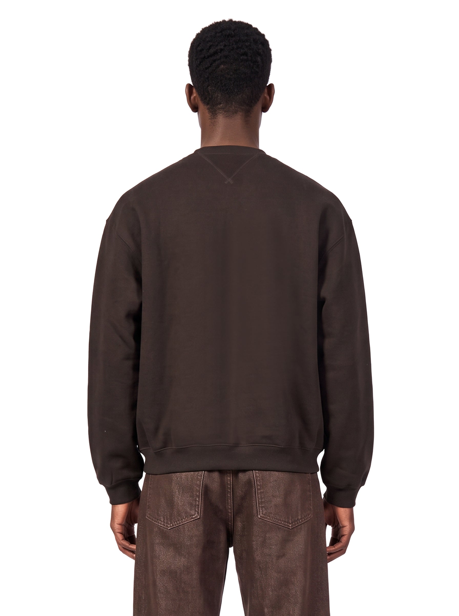 Felpa Ebbert in marrone 