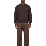 Felpa Ebbert in marrone 