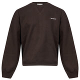 Felpa Ebbert in marrone 
