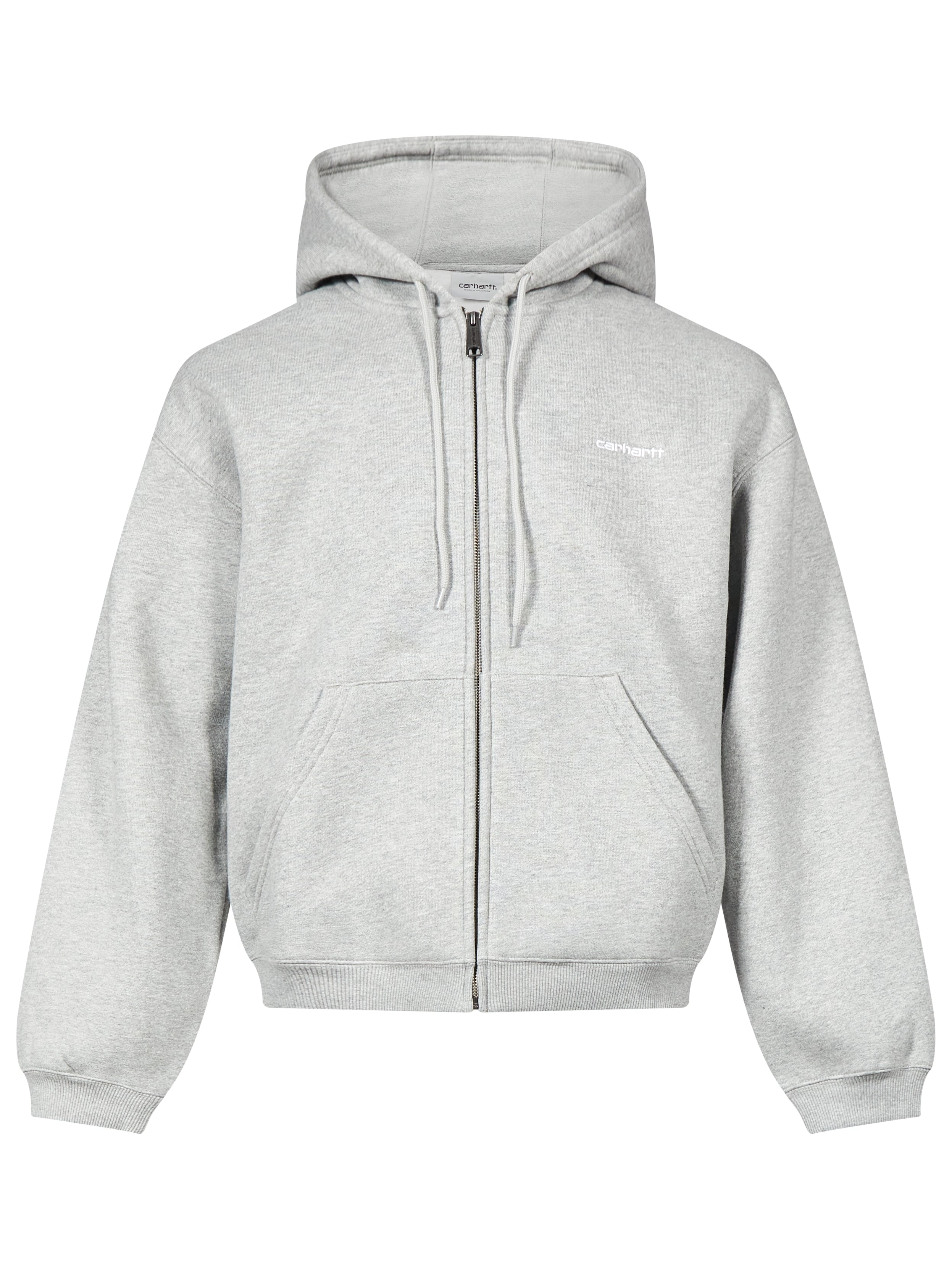 Felpa con cappuccio Ebbert in grigio 