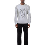 T-shirt Blinkerfluid in bianco 