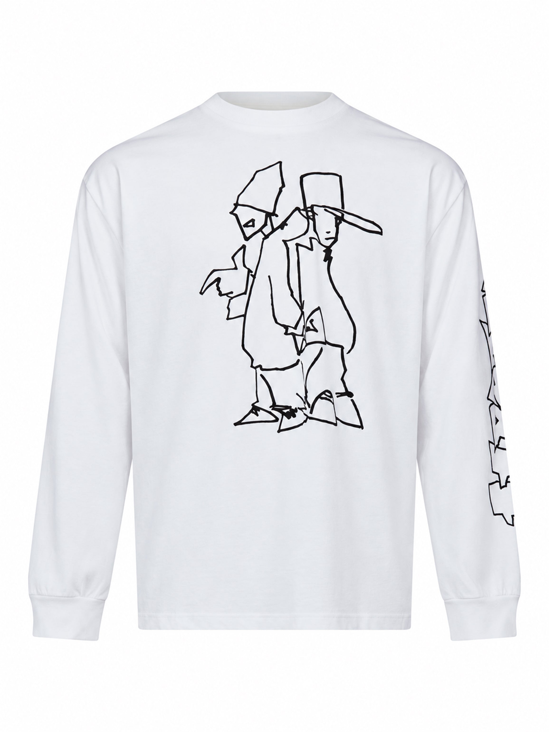 T-shirt Blinkerfluid in bianco 