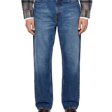 Jeans a gamba dritta payson in blu 