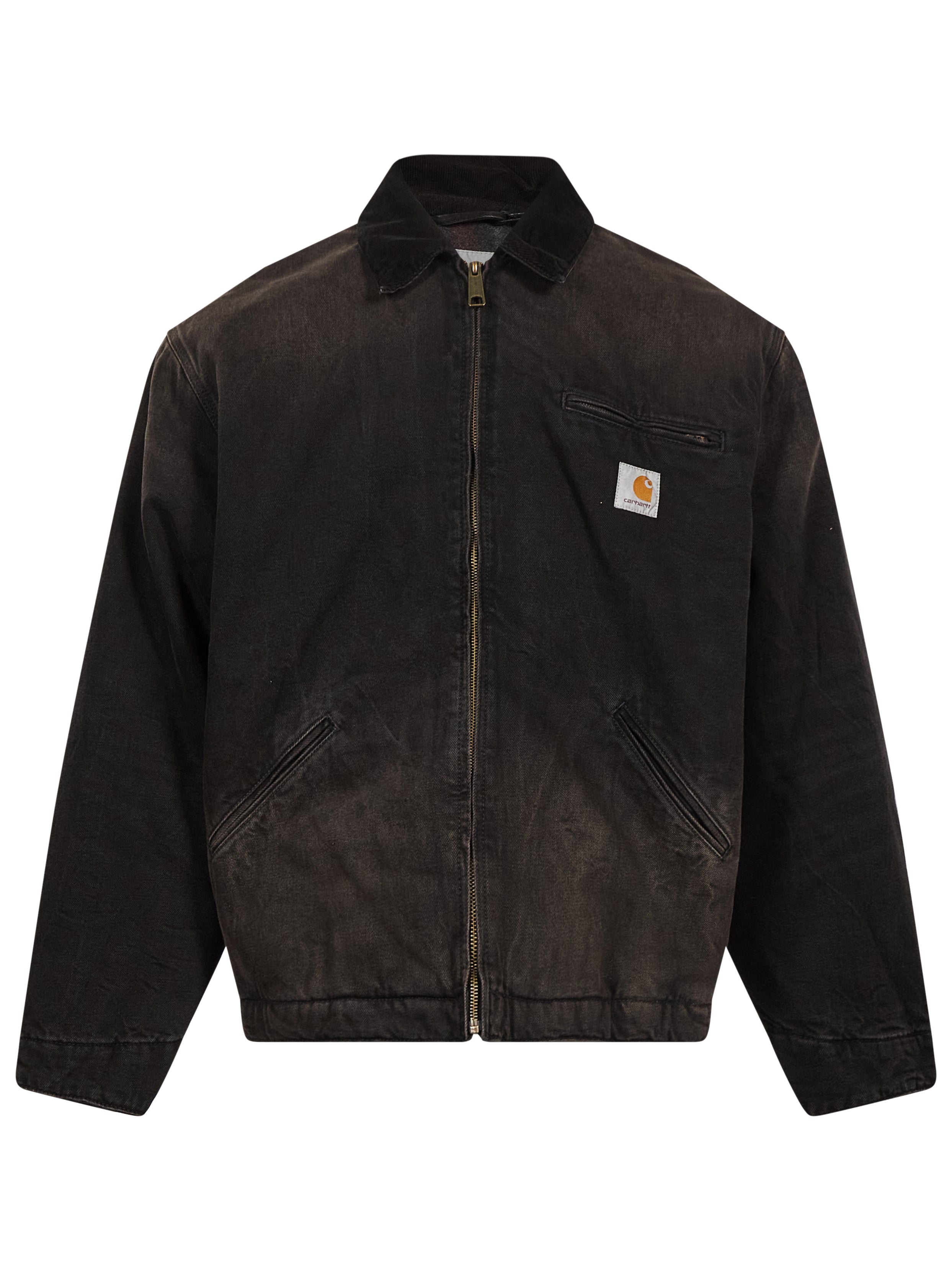 Giacca con zip og detroit jacket in nero 