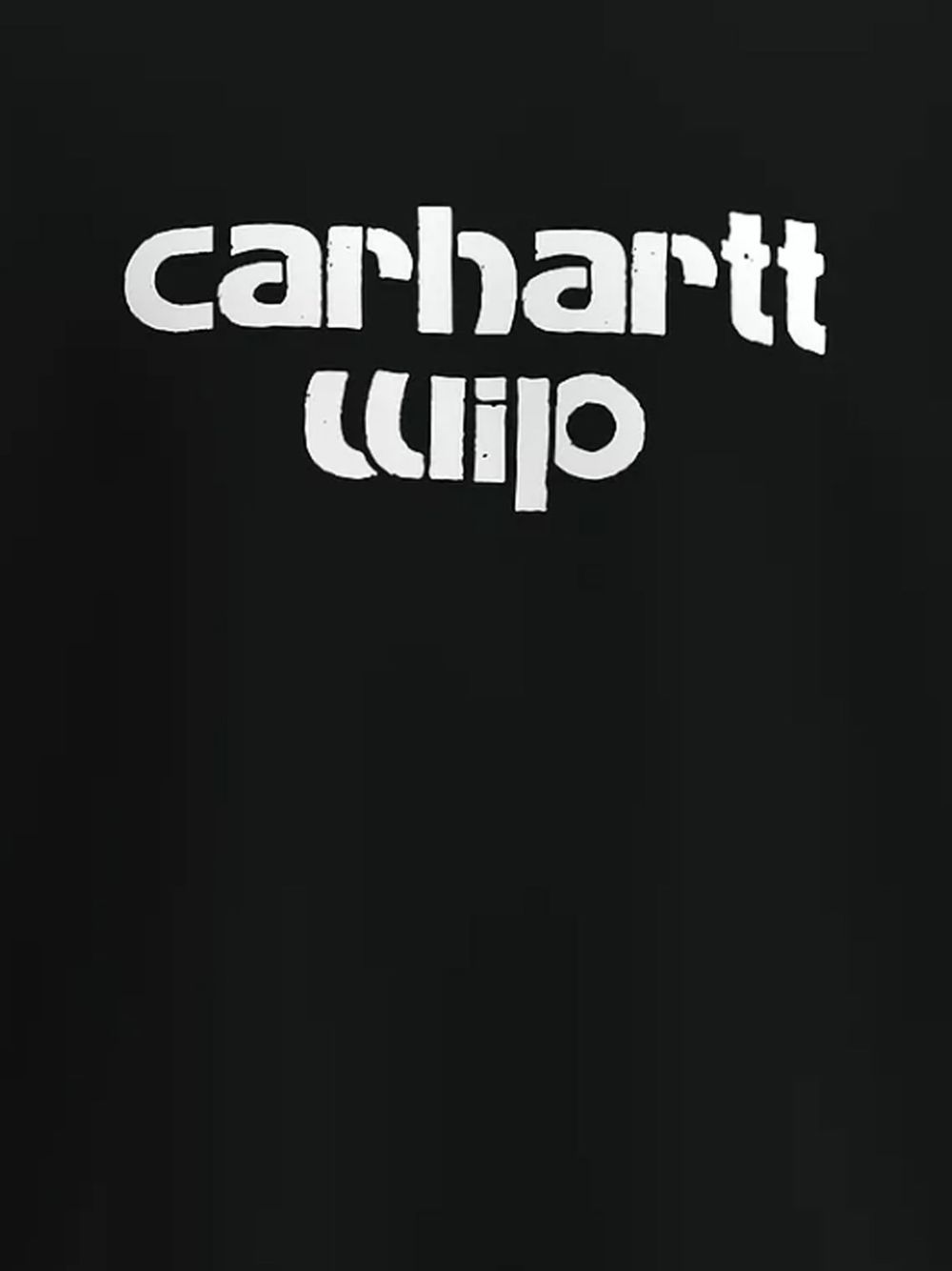T-shirt Archive con logo in nero 