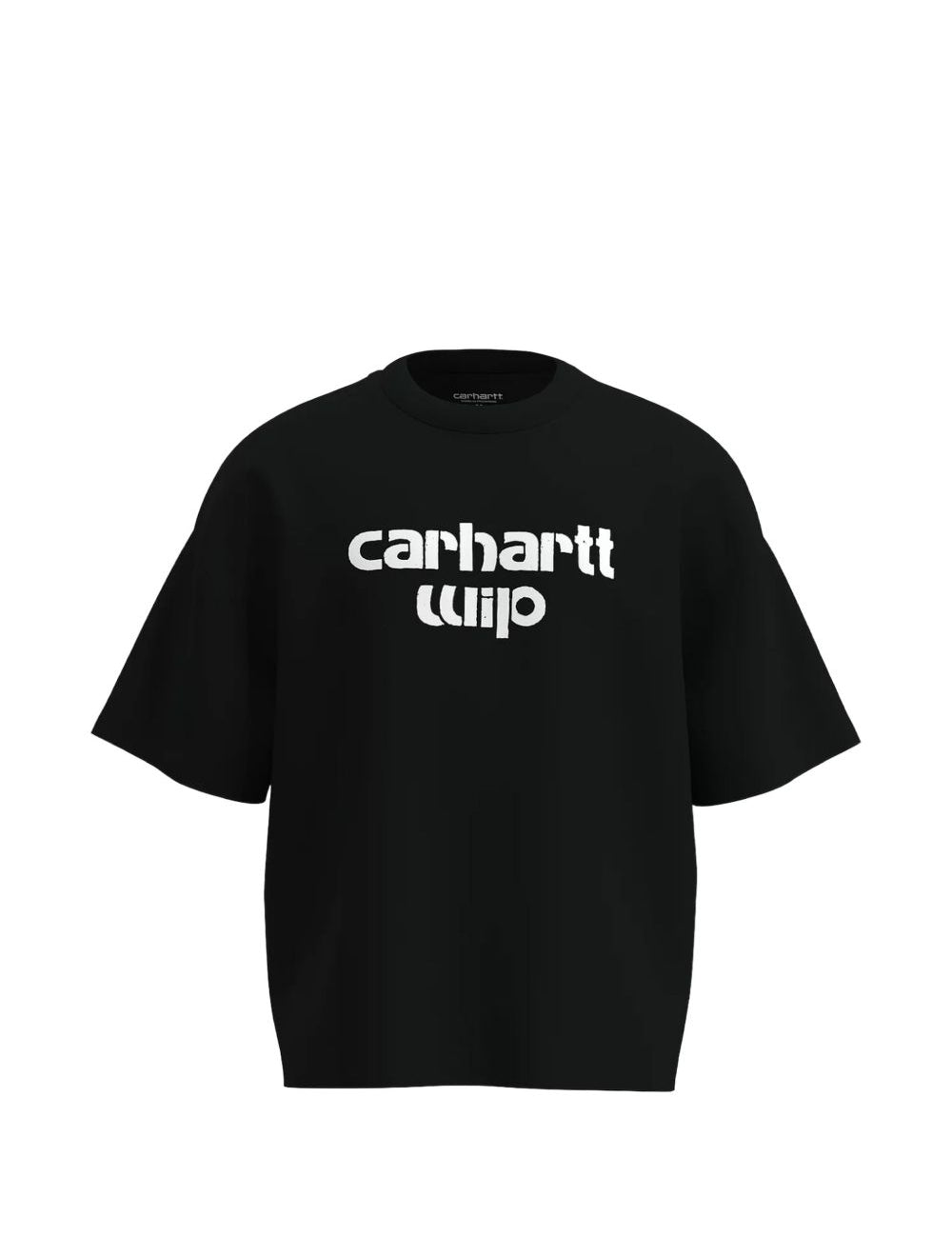 T-shirt Archive con logo in nero 