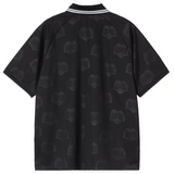 T-shirt terrace football in nero carhartt wip - uomo 