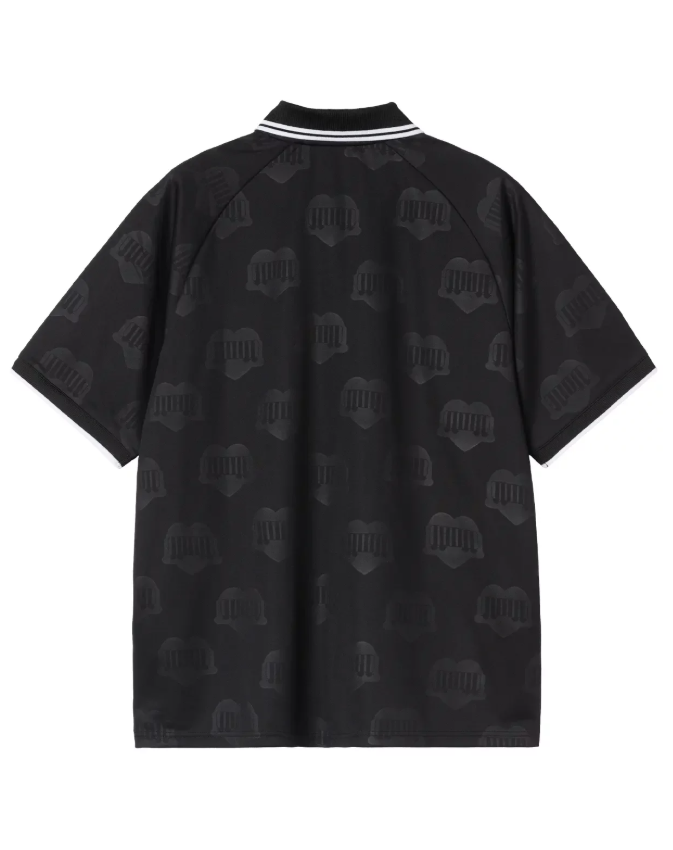 T-shirt terrace football in nero carhartt wip - uomo 
