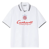 T-shirt Terrace Football in bianco 