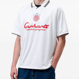T-shirt Terrace Football in bianco 