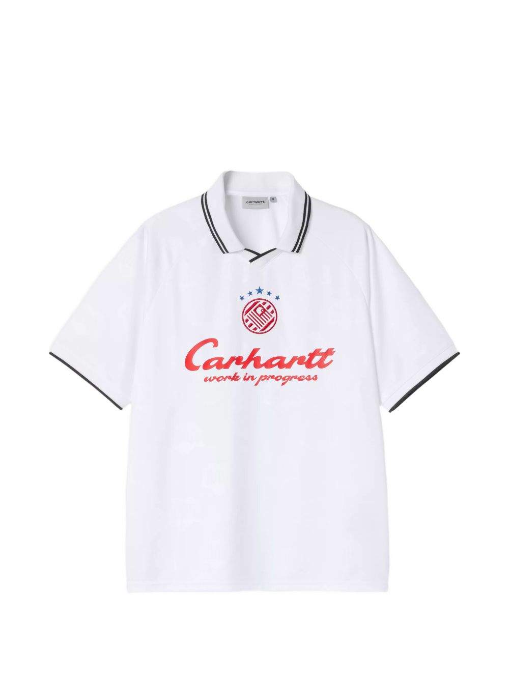 T-shirt Terrace Football in bianco 