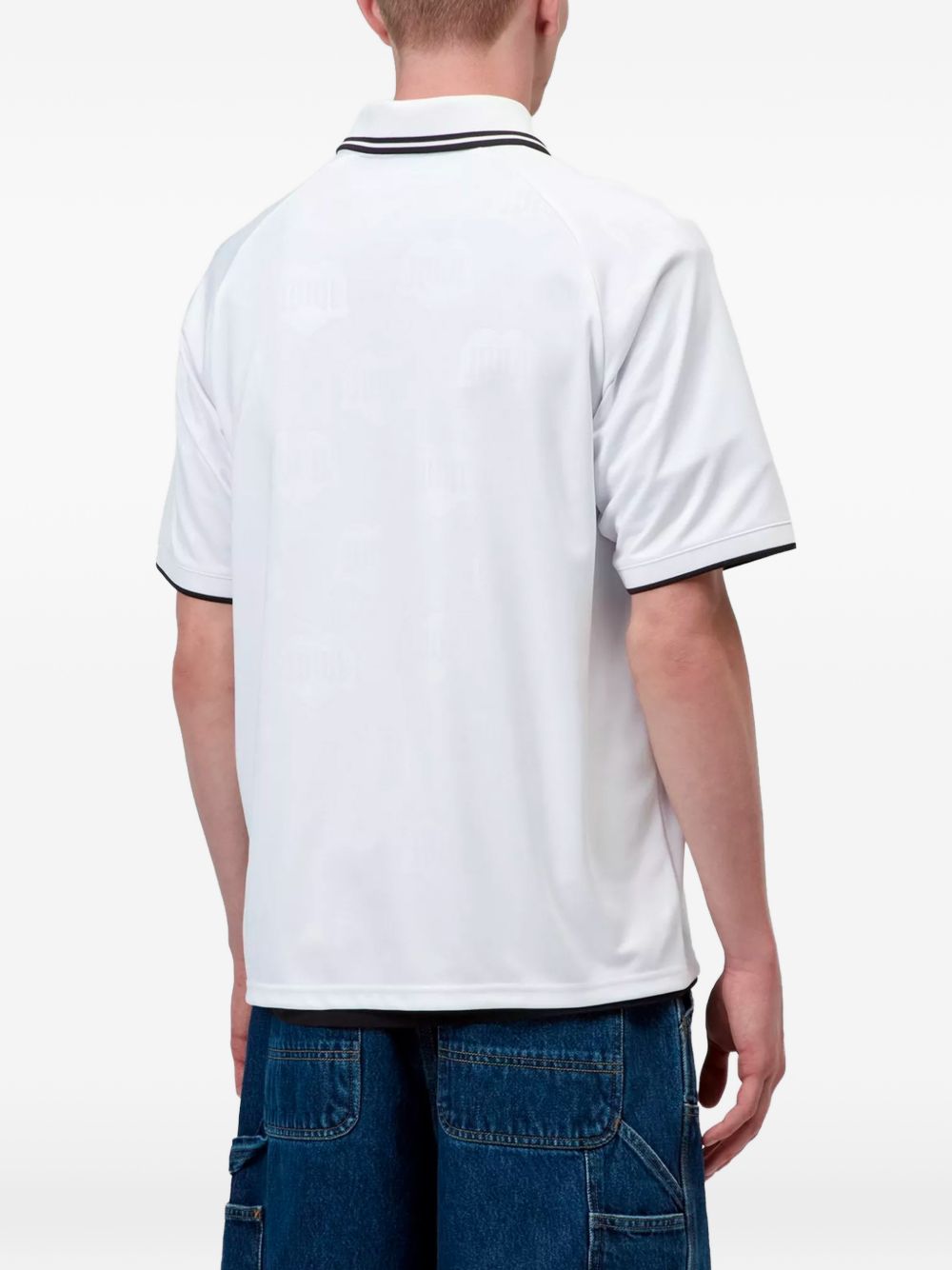 T-shirt Terrace Football in bianco 