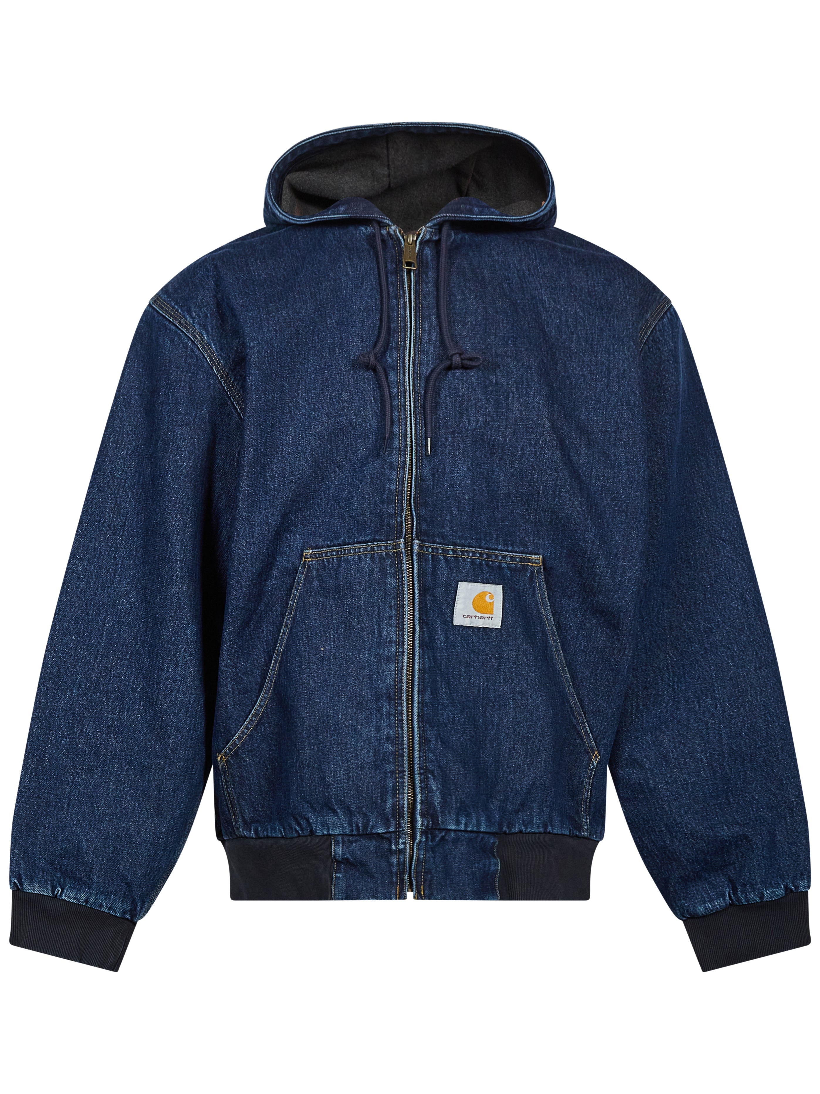 Giacca con zip og detroit jacket in blu 