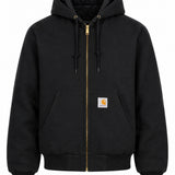 Felpa OG active con cappuccio in nero 