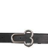 Cintura con fibbia Below The Belt in nero 