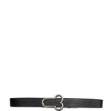 Cintura con fibbia Below The Belt in nero 