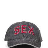 Cappellino da baseball Sex Wins in grigio 