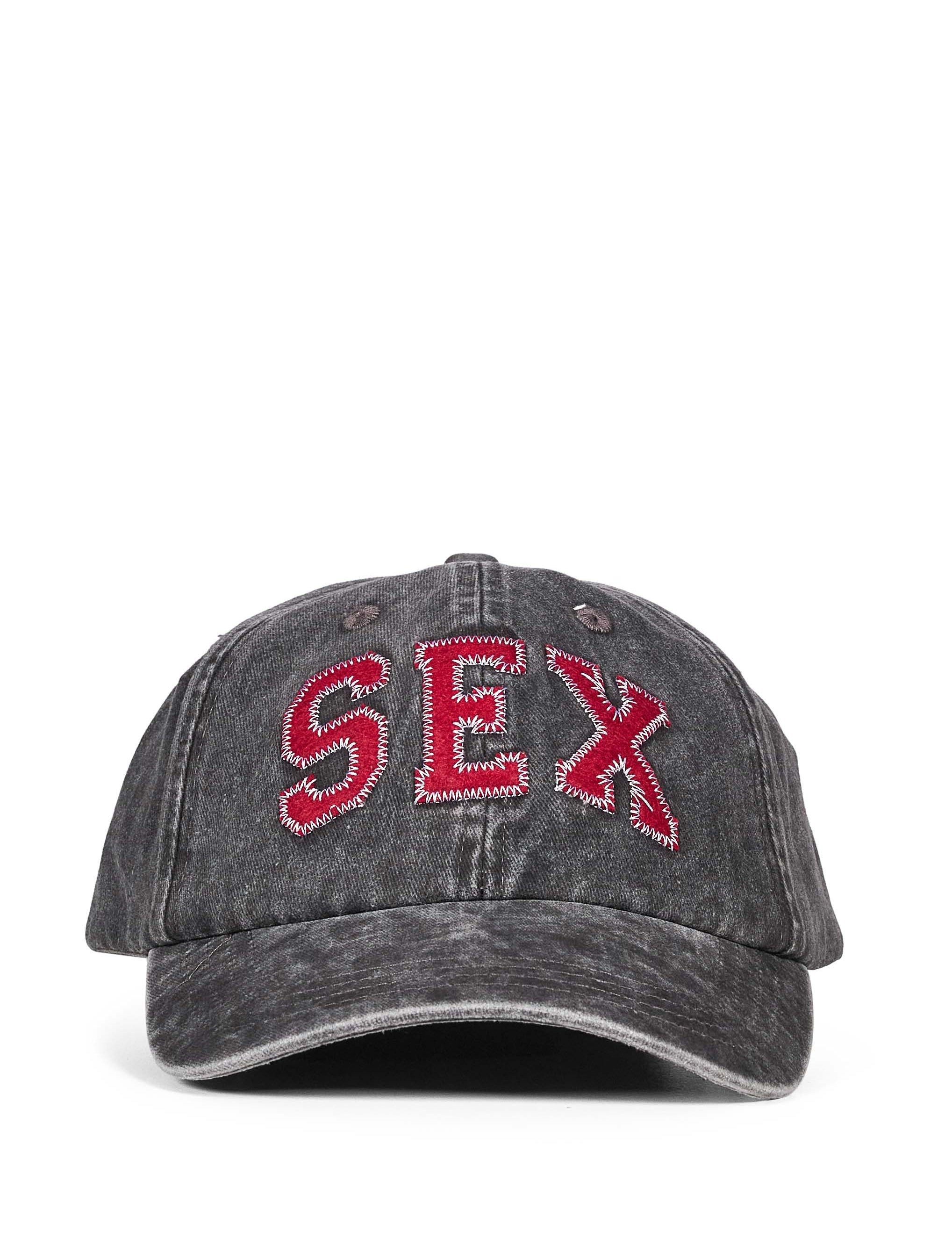 Cappellino da baseball Sex Wins in grigio 