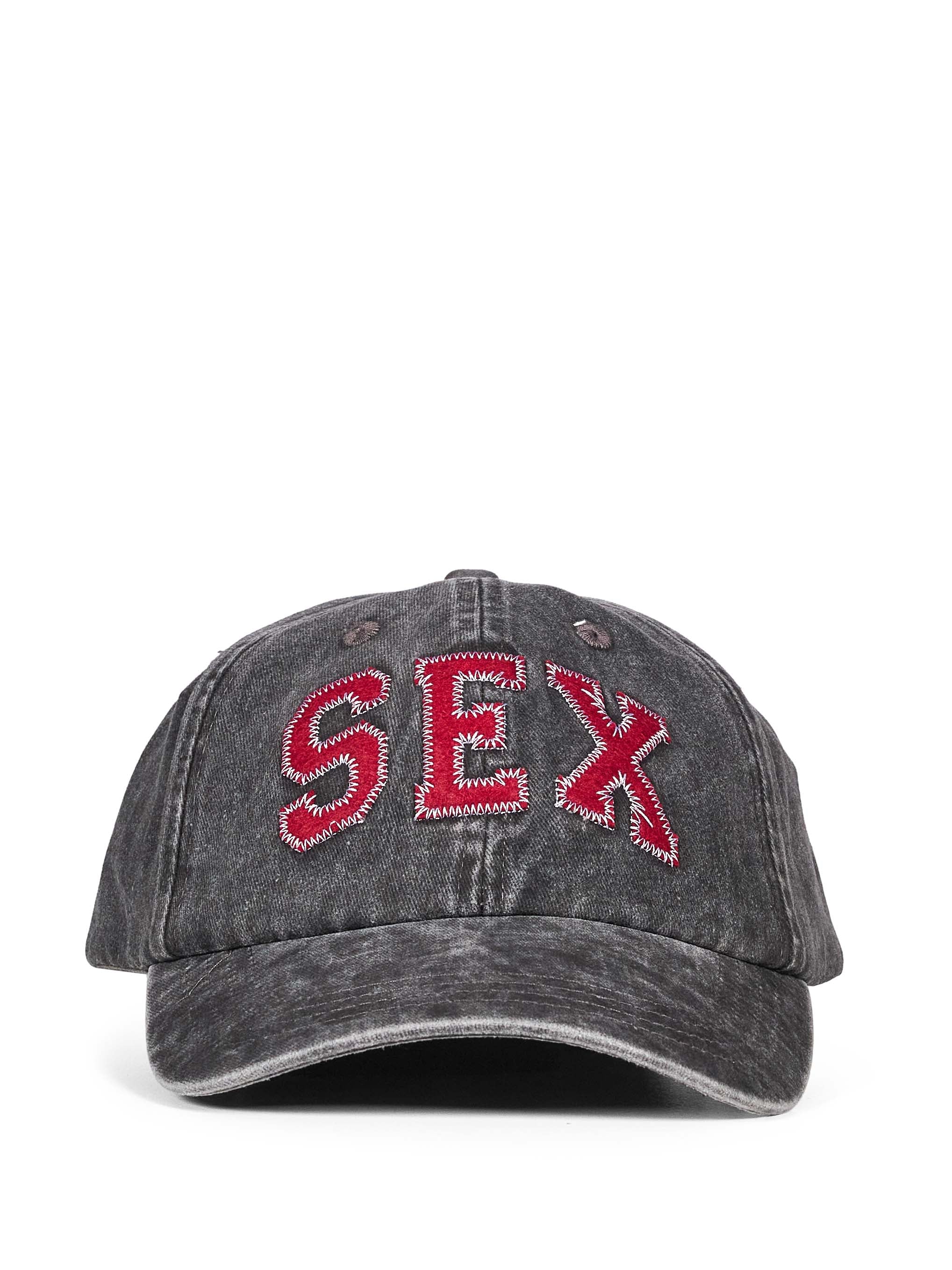 Cappellino da baseball Sex Wins in grigio 