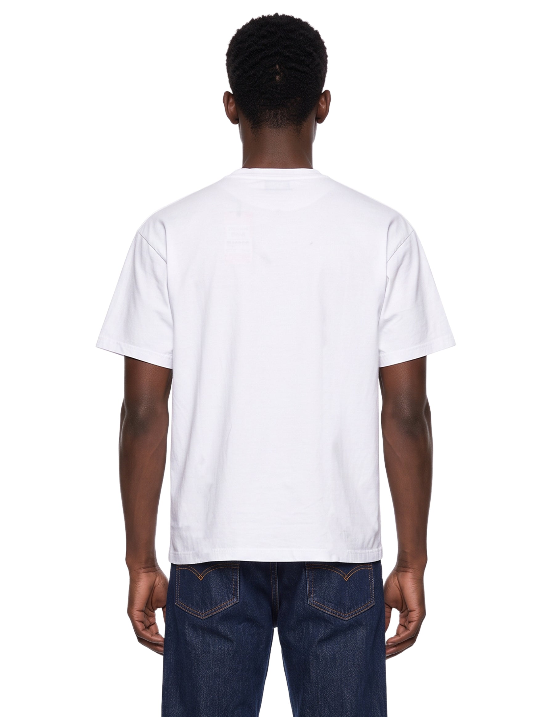 T-shirt a maniche corte con stampa Rear Window in bianco 