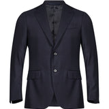 Completo monopetto Norma in blu 