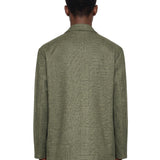 Blouson con tasche in verde 