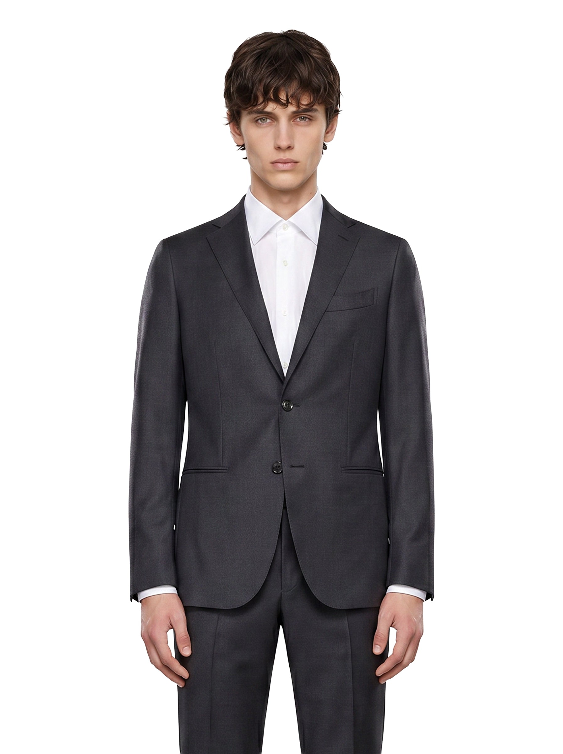 Completo monopetto Manon in grigio 