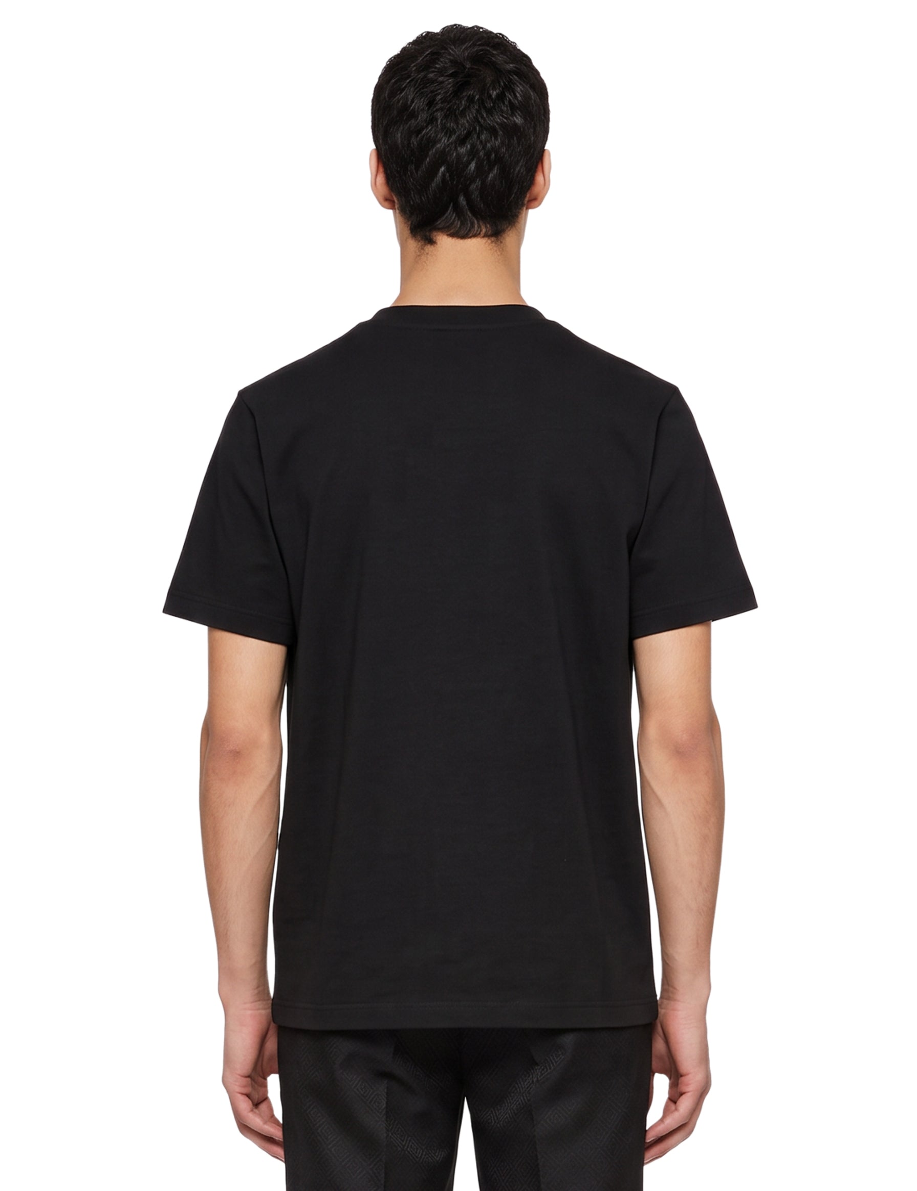 T-shirt Core con logo in nero 
