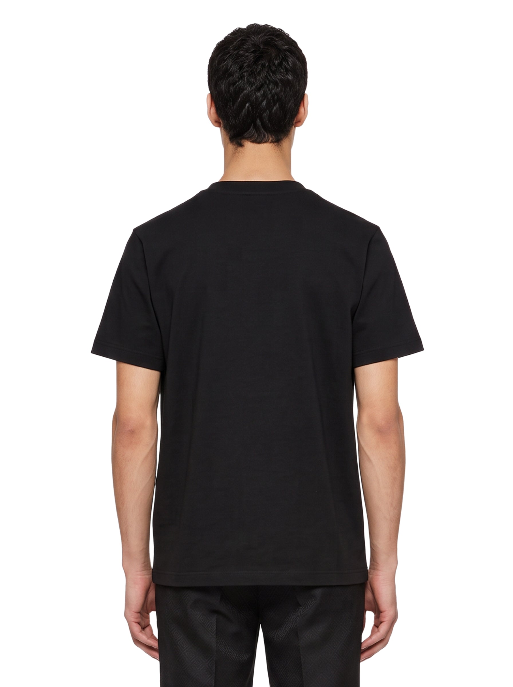 T-shirt Core con logo in nero 