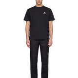 T-shirt Core con logo in nero 