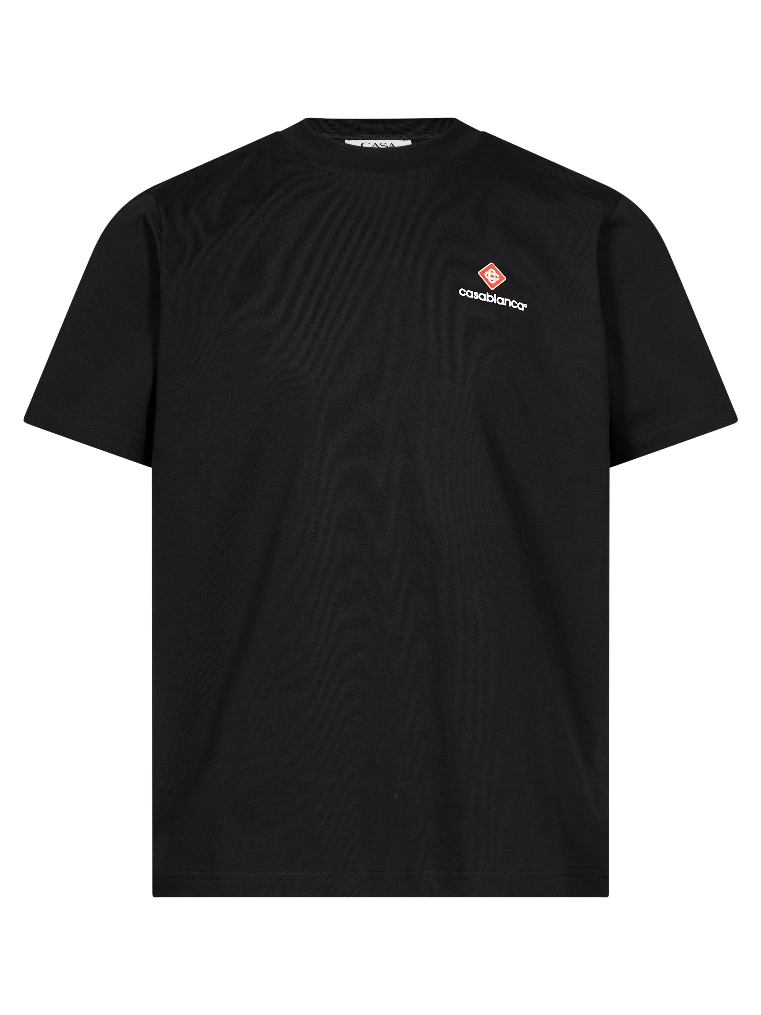 T-shirt Core con logo in nero 