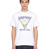 T-shirt Core con logo in bianco 