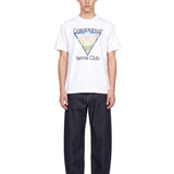 T-shirt Core con logo in bianco 