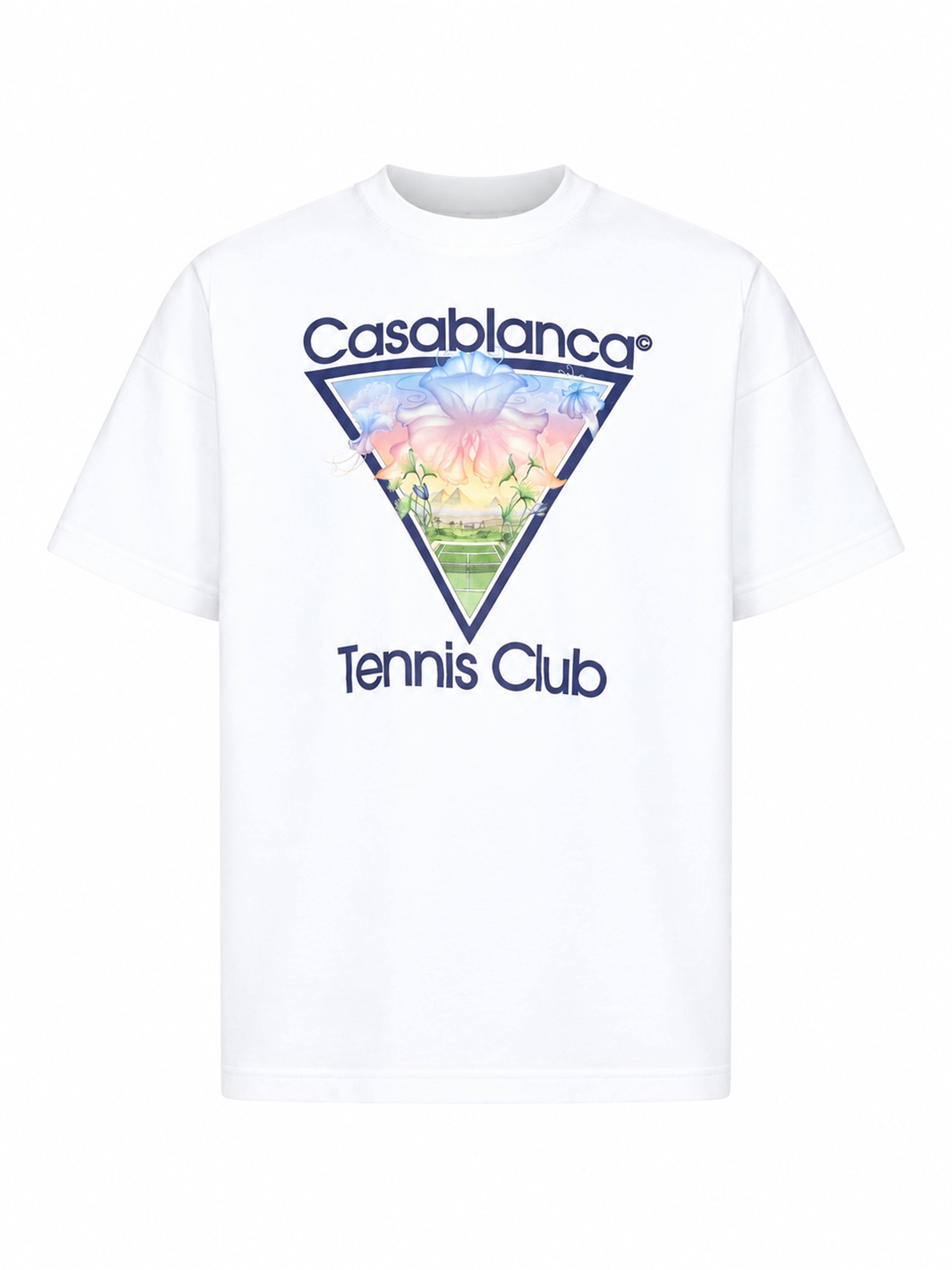 T-shirt Core con logo in bianco 