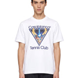 T-shirt Core con logo in bianco 