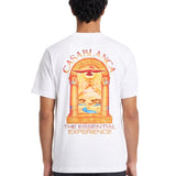 T-shirt stampa Hermons Mirage Arch in bianco 