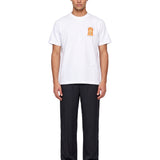 T-shirt stampa Hermons Mirage Arch in bianco 