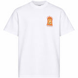 T-shirt stampa Hermons Mirage Arch in bianco 